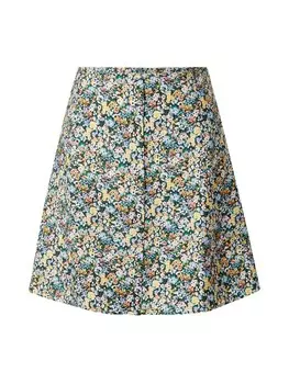 Юбка мини EDITED Skirt, разноцветный