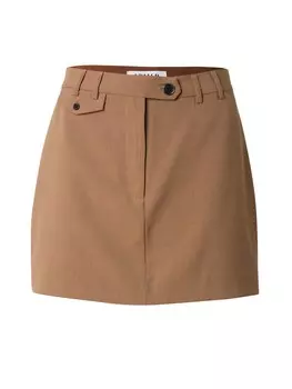 Юбка мини EDITED Skirt Seraphine, серый