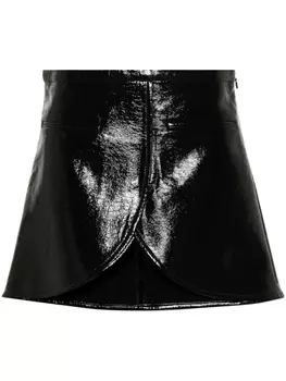 Юбка мини Ellipse Courrges, черный