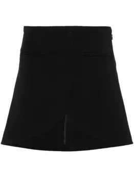 Юбка мини Ellipse Courrges, черный