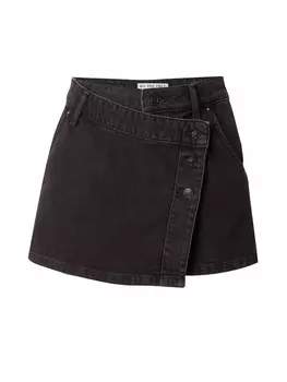 Юбка мини Free People Skirt WYNNE, черный деним