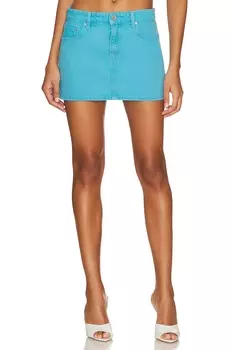 Юбка мини GRLFRND Niki Micro, цвет Malibu Canyon