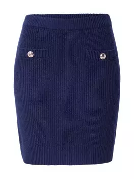 Юбка мини GUESS Skirt ZYLEE, темно-синий