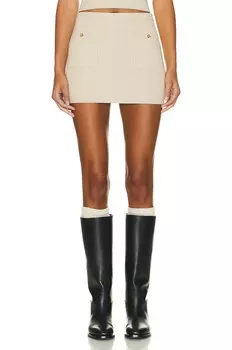 Юбка мини Helsa Gail, цвет Oyster