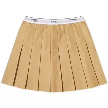 Юбка мини Hommegirls Pleated, хаки