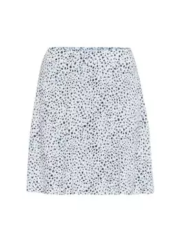 Юбка мини ICHI Skirt Aya, синий
