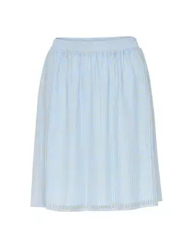 Юбка мини Kaffe Skirt Zandra, светло-синий