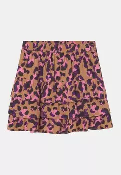 Юбка мини LPMELINE SKIRT Pieces Kids, цвет indian tan