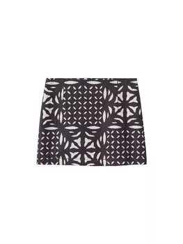 Юбка мини MANGO Skirt Bea, ночной синий