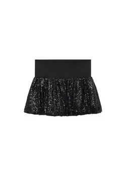 Юбка мини MANGO Skirt Xnuba, черный