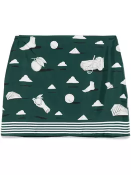 Юбка мини Metaphysical Casablanca, зеленый