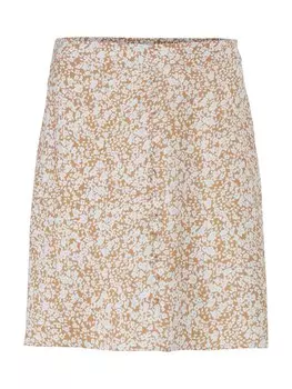 Юбка мини modstrm Skirt Isa, бежевый