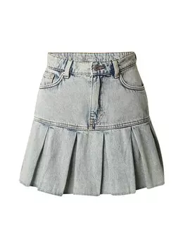 Юбка мини Monki Skirt, синий деним