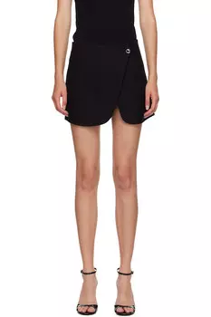 Юбка-мини на заказ Coperni, черный