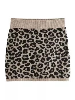 Юбка мини Next Skirt, бежевый