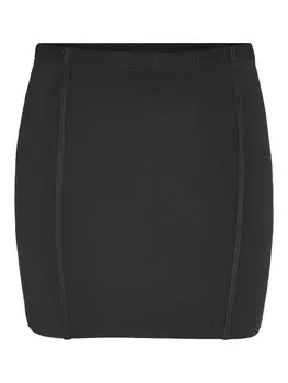 Юбка мини Noisy may Skirt HAISLEY, черный