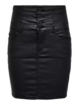 Юбка мини ONLY Skirt CORAL, черный