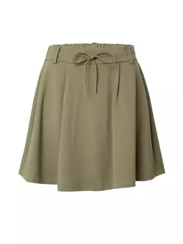 Юбка мини ONLY Skirt POPTRASH, оливковый
