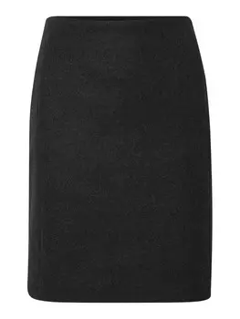 Юбка мини Only Tall Skirt ONLTRILLION, антрацит