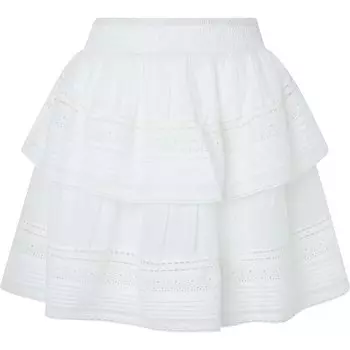 Юбка мини Pepe Jeans Prana, белый