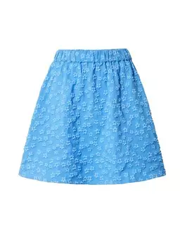 Юбка мини PIECES Skirt, синий