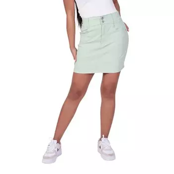 Юбка мини Project X Paris F2190025A_LG Denim, зеленый