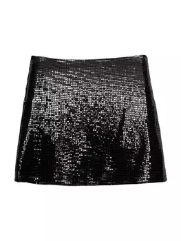 Юбка мини Pull&Bear Skirt, черный