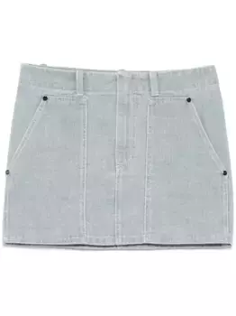 Юбка мини Roma FENDI, синий