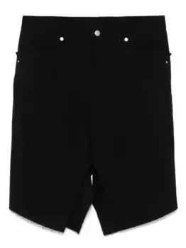 Юбка мини Slivered Rick Owens, черный