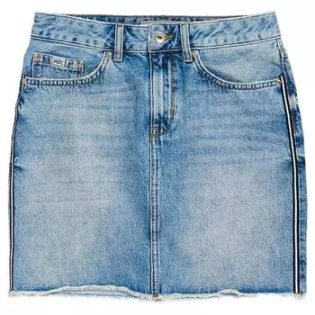 Юбка мини Superdry Denim, синий