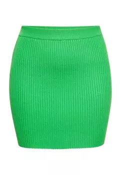 Юбка мини swirly Skirt, лаймовый