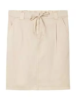 Юбка мини TOM TAILOR Skirt, бежевый