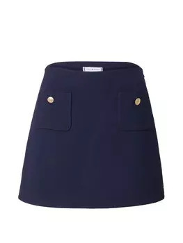 Юбка мини TOMMY HILFIGER Skirt, темно-синий