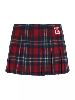 Юбка мини Tommy Jeans Skirt, цвет red/bordeaux