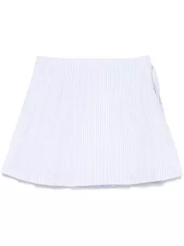 Юбка мини в полоску SANDRO, синий