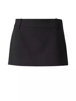 Юбка мини WEEKDAY Skirt Cats Mini, черный