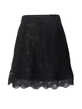 Юбка мини YAS Skirt, черный