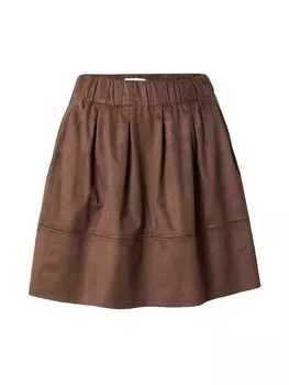 Юбка minimum Kia, коричневый