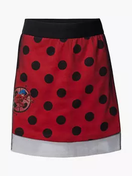 Юбка Miraculous, красный