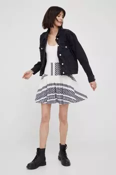 Юбка MIREN из хлопка Pepe Jeans, белый