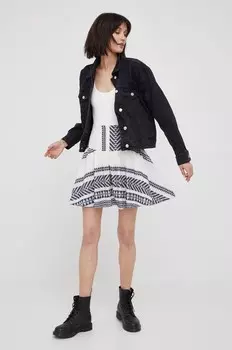 Юбка MIREN из хлопка Pepe Jeans, белый