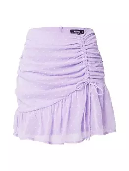 Юбка Missguided Skirt, фиолетовый