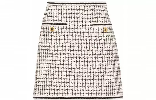 Юбка Miu Miu, белый