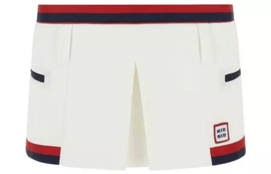 Юбка Miu Miu, белый