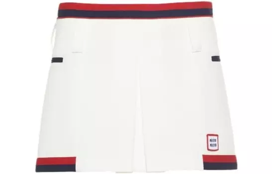 Юбка Miu Miu, белый