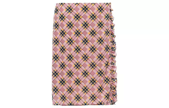 Юбка Miu Miu, бежево-розовый