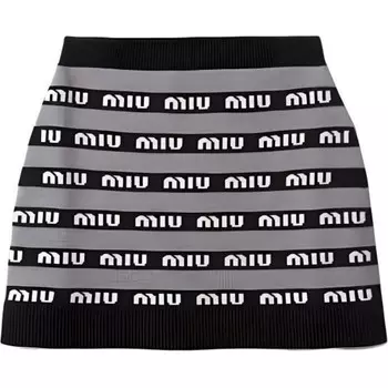 Юбка Miu Miu, черный