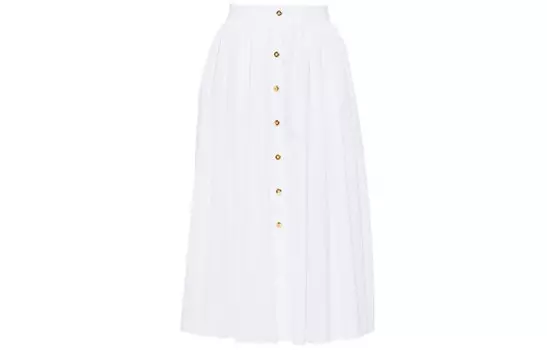 Юбка Miu Miu длинная, белый
