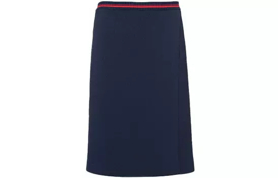 Юбка Miu Miu длинная, синий