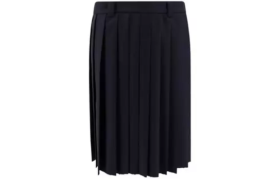 Юбка Miu Miu длинная, темно-синий